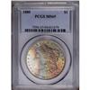 Image 1 : 1880 S$1 MS65 PCGS. Beautiful powder-blue, ruby, and l 1880[img border='0' src='http://www.heritagec