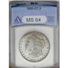 Image 1 : 1880-CC S$1 MS64 ANACS. The normal dies for the variet 1880-CC[img border='0' src='http://www.herita