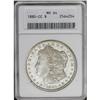 Image 1 : 1880-CC S$1 MS64 ANACS. A splendid near-Gem example wi 1880-CC[img border='0' src='http://www.herita