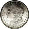Image 1 : 1880/79-O S$1 MS64 PCGS. VAM-4. Micro O. A Top 100 Var 1880/79-O[img border='0' src='http://www.heri