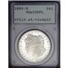 Image 1 : 1880-S S$1 MS65 Deep Mirror Prooflike PCGS. Large S. T 1880-S[img border='0' src='http://www.heritag