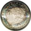 Image 1 : 1880-S S$1 8 Over 7 MS67 PCGS. A beautiful coin with e 1880-S[img border='0' src='http://www.heritag