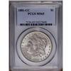 Image 1 : 1881-CC S$1 MS65 PCGS. A pleasing Gem example of this 1881-CC[img border='0' src='http://www.heritag