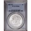 Image 1 : 1881-CC S$1 MS66 PCGS. The snow-white, radiantly frost 1881-CC[img border='0' src='http://www.herita