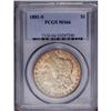 Image 1 : 1881-S S$1 MS66 PCGS. Sharply struck with vibrant lust 1881-S[img border='0' src='http://www.heritag
