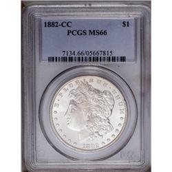 1882-CC S$1 MS66 PCGS. Bright luster covers both sides 1882-CC[img border='0' src='http://www.herita