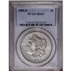 Image 1 : 1882-S S$1 MS67 PCGS. This untoned white silver dollar 1882-S[img border='0' src='http://www.heritag