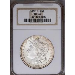 1882-S S$1 MS67 NGC. This lustrous older holder Superb 1882-S[img border='0' src='http://www.heritag