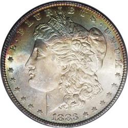 1883 S$1 MS66 PCGS. An above-average coin with absolut 1883[img border='0' src='http://www.heritagec