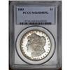 Image 1 : 1883 S$1 MS65 Deep Mirror Prooflike PCGS. Well struck 1883[img border='0' src='http://www.heritageco