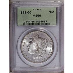 1883-CC S$1 MS66 PCGS. A pinpoint-sharp Premium Gem wi 1883-CC[img border='0' src='http://www.herita