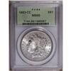 Image 1 : 1883-CC S$1 MS66 PCGS. A pinpoint-sharp Premium Gem wi 1883-CC[img border='0' src='http://www.herita