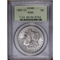 1883-CC S$1 MS66 PCGS. This lustrous older holder Cars 1883-CC[img border='0' src='http://www.herita