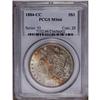 Image 1 : 1884-CC S$1 MS66 PCGS. Splashes of burnt-orange, crims 1884-CC[img border='0' src='http://www.herita
