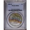 Image 1 : 1884-O S$1 MS66 PCGS. Exquisite bands of lime-green, c 1884-O[img border='0' src='http://www.heritag