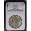 Image 1 : 1884-S S$1 AU58 NGC. Toned in natural gray and reddish 1884-S[img border='0' src='http://www.heritag