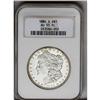 Image 1 : 1884-S S$1 AU55 Prooflike NGC. Nearly untoned, except 1884-S[img border='0' src='http://www.heritage