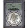 Image 3 : 1885-CC S$1 MS66 PCGS. Translucent golden toning grace 1885-CC[img border='0' src='http://www.herita