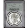 Image 1 : 1885-CC S$1 MS64 Prooflike PCGS. Dazzling white fields 1885-CC[img border='0' src='http://www.herita