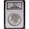Image 1 : 1885-O S$1 MS66 NGC. This lovely Premium Gem is well s 1885-O[img border='0' src='http://www.heritag