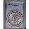 Image 1 : 1885-S S$1 MS64 PCGS. This well struck and semi-proofl 1885-S[img border='0' src='http://www.heritag