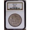 Image 1 : 1886-O S$1 MS61 NGC. A well struck and modestly lustro 1886-O[img border='0' src='http://www.heritag