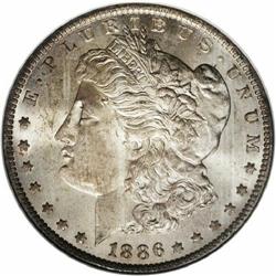 1886-O S$1 MS64 NGC. A date that is rather easily loca 1886-O[img border='0' src='http://www.heritag