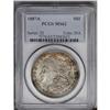 Image 1 : 1887/6 S$1 MS62 PCGS. VAM-2. Top 100 Variety. A curve 1887/6[img border='0' src='http://www.heritage
