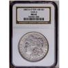 Image 1 : 1887/6-O S$1 MS62 NGC. VAM-3. A Top 100 Variety. The r 1887/6-O[img border='0' src='http://www.herit