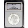 Image 1 : 1887-S S$1 MS64 NGC. Well struck with exceedingly brig 1887-S[img border='0' src='http://www.heritag