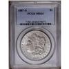 Image 1 : 1887-S S$1 MS64 PCGS. Hints of light tan color are see 1887-S[img border='0' src='http://www.heritag