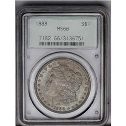1888 S$1 MS66 PCGS. Frosty surfaces display traces of 1888[img border='0' src='http://www.heritageco