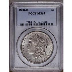 1888-O S$1 MS65 PCGS. Effulgent luster radiates from e 1888-O[img border='0' src='http://www.heritag