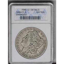 1889-CC S$1 --Damaged--ANACS. Fine 12 Details. Medium g 1889-CC[img border='0' src='http://www.herit