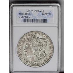 1889-CC S$1 --Cleaned--ANACS. VF20 Details. A circulate 1889-CC[img border='0' src='http://www.herit