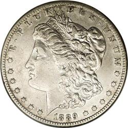 1889-CC S$1 --Cleaned--ANACS. XF40 Details. Faint gray 1889-CC[img border='0' src='http://www.herita