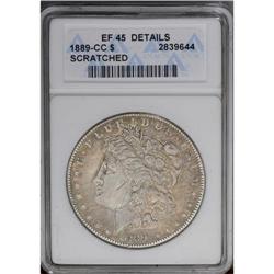 1889-CC S$1 --Scratched--ANACS. XF45 Details. A thin, n 1889-CC[img border='0' src='http://www.herit