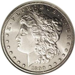 1890-CC S$1 Tail Bar MS62 NGC. VAM-4. Top 100 Variety. 1890-CC[img border='0' src='http://www.herita