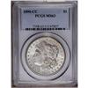 Image 1 : 1890-CC S$1 MS63 PCGS. Well struck and lustrous, with 1890-CC[img border='0' src='http://www.heritag