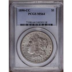 1890-CC S$1 MS64 PCGS. An exceedingly clean piece for 1890-CC[img border='0' src='http://www.heritag