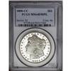 Image 3 : 1890-CC S$1 MS64 Deep Mirror Prooflike PCGS. A bright, 1890-CC[img border='0' src='http://www.herita
