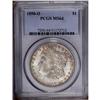 Image 1 : 1890-O S$1 MS64 PCGS. Faint hints of obverse amber and 1890-O[img border='0' src='http://www.heritag