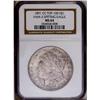 Image 1 : 1891-CC S$1 MS64 NGC. VAM-3. A Top 100 Variety. Dapple 1891-CC[img border='0' src='http://www.herita