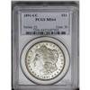 Image 1 : 1891-CC S$1 MS64 PCGS. Bright, flashy mint luster is s 1891-CC[img border='0' src='http://www.herita