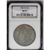 Image 1 : 1892-CC S$1 MS63 NGC. Silver-gray and mauve surfaces s 1892-CC[img border='0' src='http://www.herita