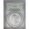 Image 1 : 1892-CC S$1 MS63 PCGS. Softly detailed above the ear, 1892-CC[img border='0' src='http://www.heritag