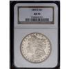 Image 1 : 1892-S S$1 AU53 NGC. Bright light tan surfaces retain 1892-S[img border='0' src='http://www.heritage