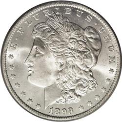 1893 S$1 MS64 PCGS. The 1893 dollar is readily availab 1893[img border='0' src='http://www.heritagec