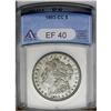 Image 1 : 1893-CC S$1 XF40 ANACS. Pleasing light gray surfaces w 1893-CC[img border='0' src='http://www.herita
