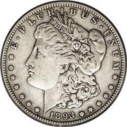 1893-S S$1 VF25 PCGS. The collector that is seeking th 1893-S[img border='0' src='http://www.heritag